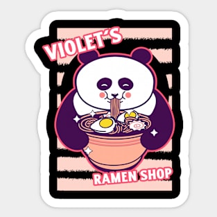 Violet's Ramen Shop Sticker